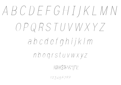 Gram font