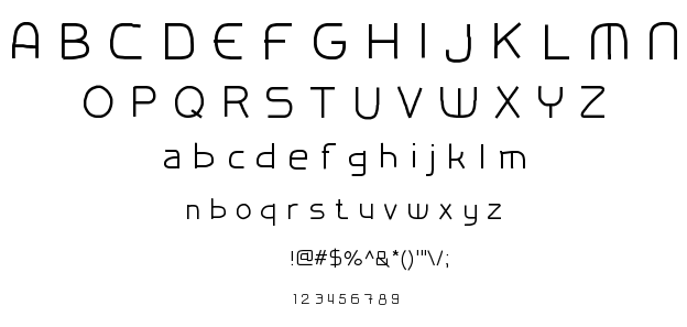 Test Font HF font