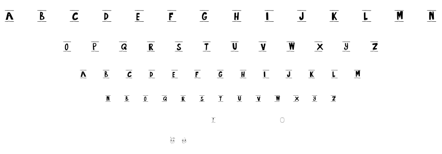 Nammy Sans font