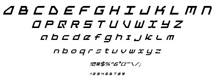 5th Agent font