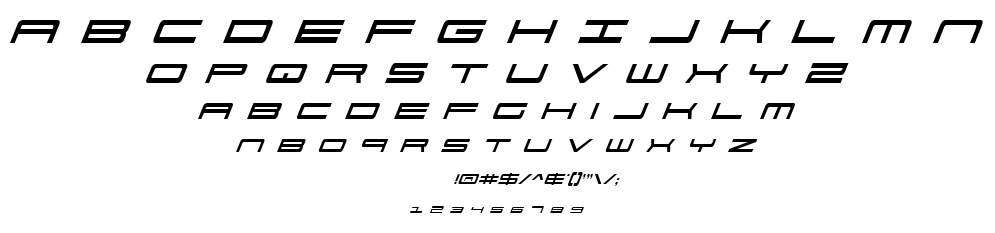 911 Porscha font