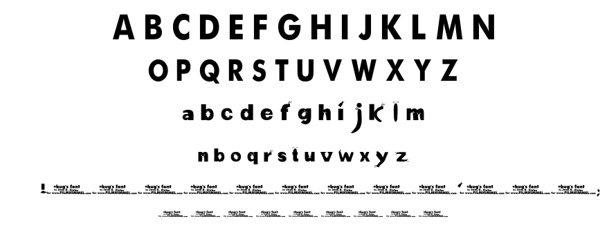 A Bug’s Life font