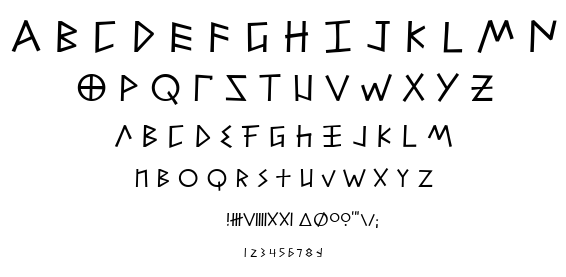 Alfabetix font