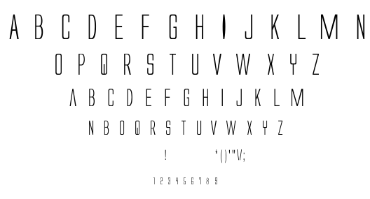 Alien League font