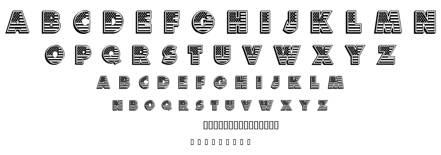 American Dream font