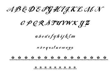 Angel Tears font