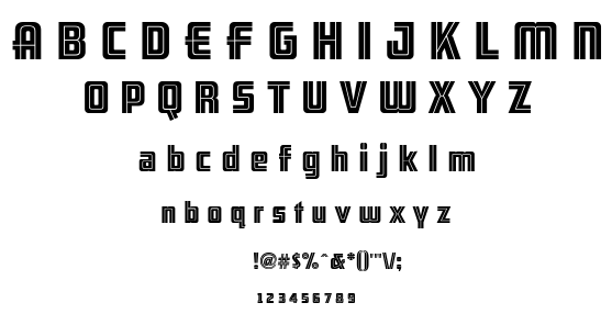 ARB-66 Neon JUN-37 font