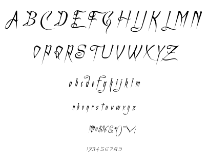 A Charming Font font