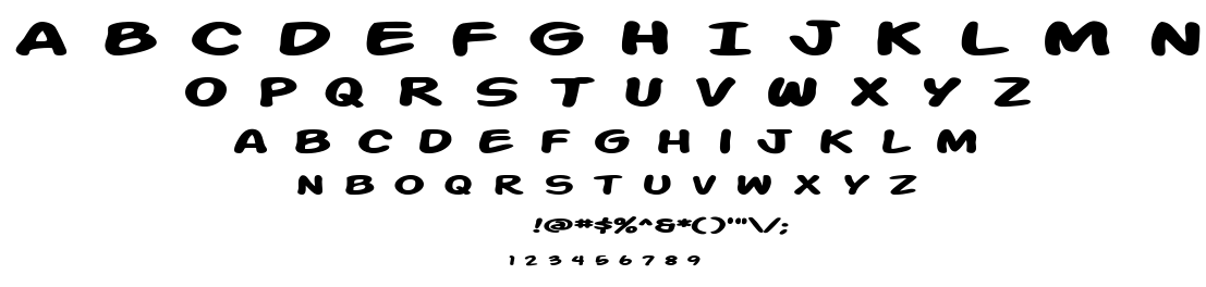 Action Man font