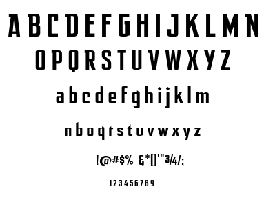 After Disaster font