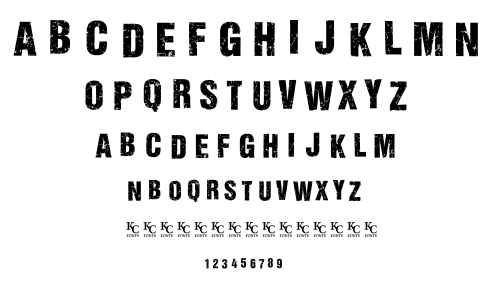 All Ages font