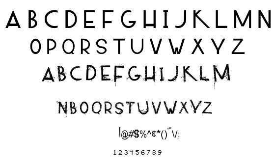 Alpaca 54 font