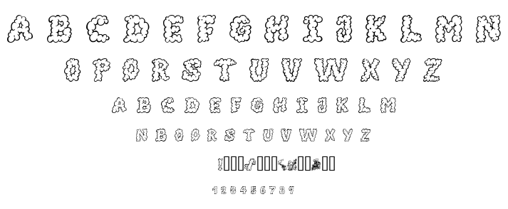 Alpha Smoke font