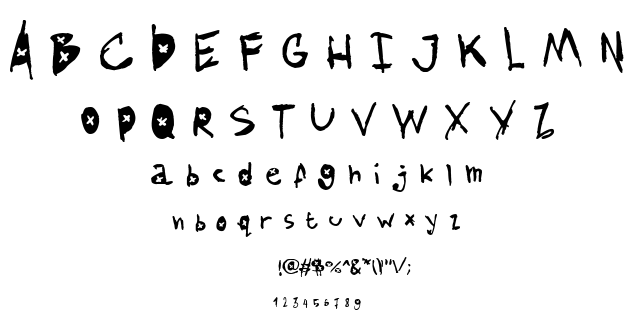 AmazHand First font