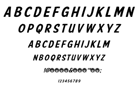 American Purpose Casual font