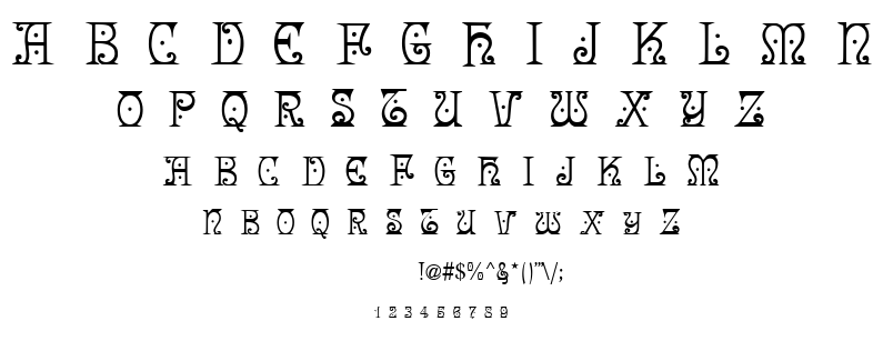 Angel font