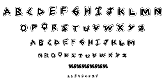 Angle Stroke font