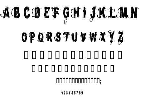 AUTODESTRUCTION font