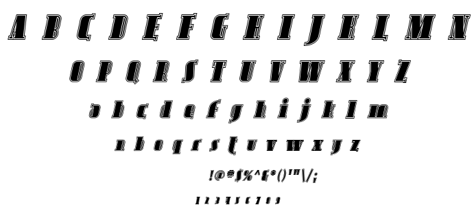 Avondale font