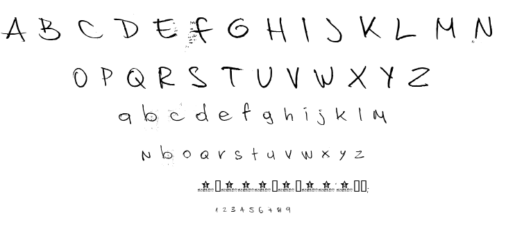 Bedspread Assassin font