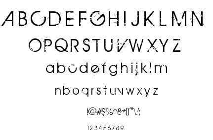 Birth of a Hero font
