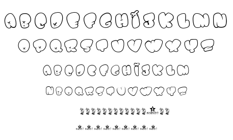 Bomb Font font