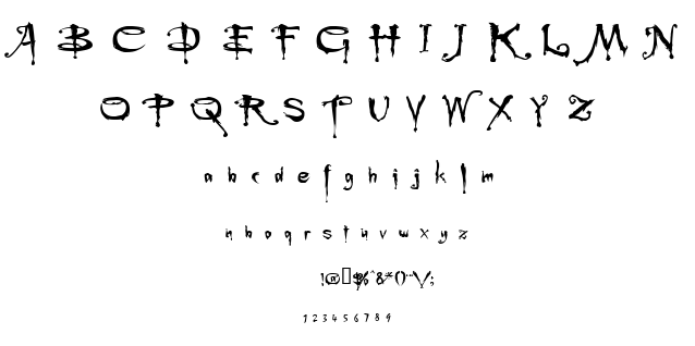 Buffied font