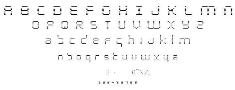 Byte Police font