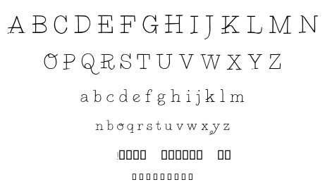 Belle West font