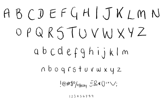 Betsilicious font