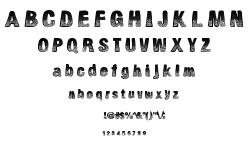 Big Print font