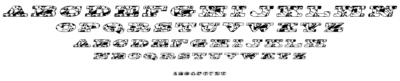 BigSpit font