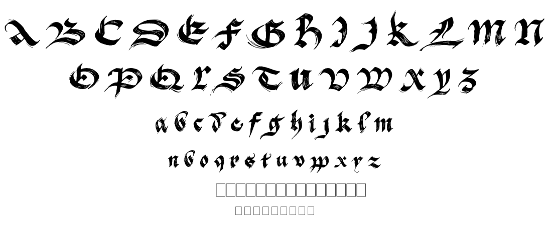 BlackFlag font