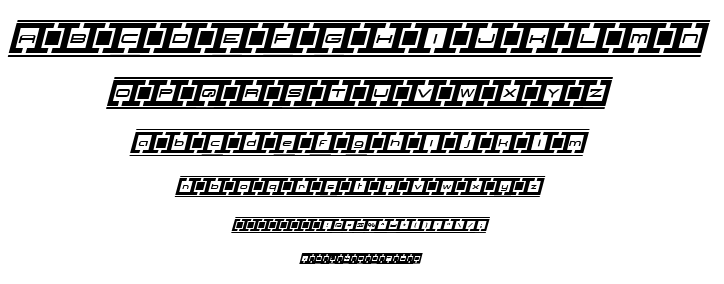 Border Base Future font