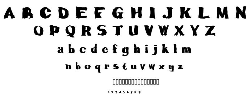 Calamity Joe font