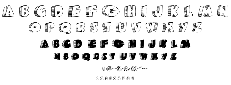 Caveman font