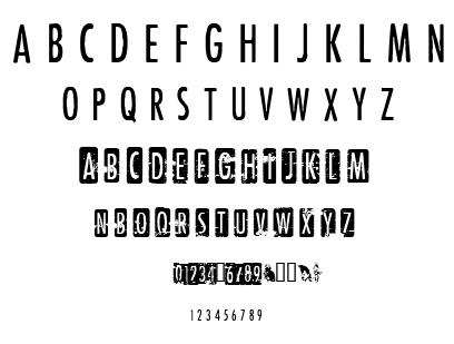 Punk Rock Show font