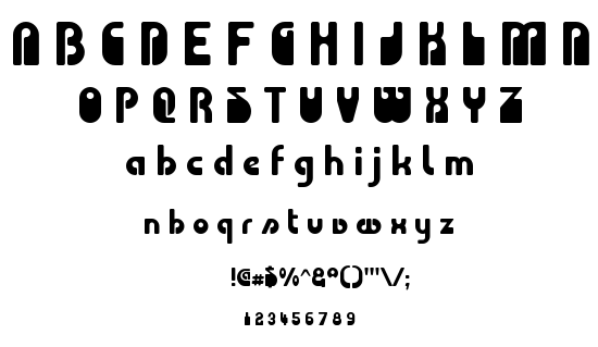 Choda font