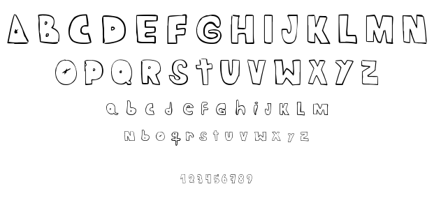 Crazy Ras font