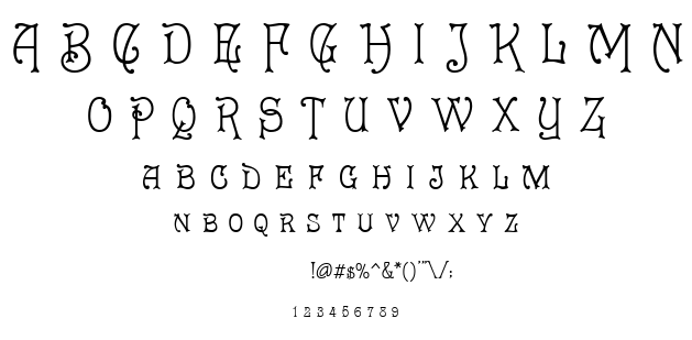 Cruickshank font