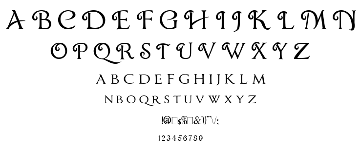 Chocolate Box font
