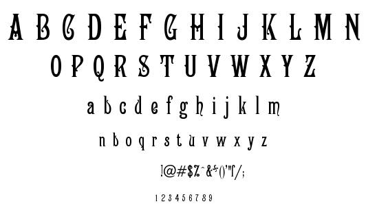 Campanile font