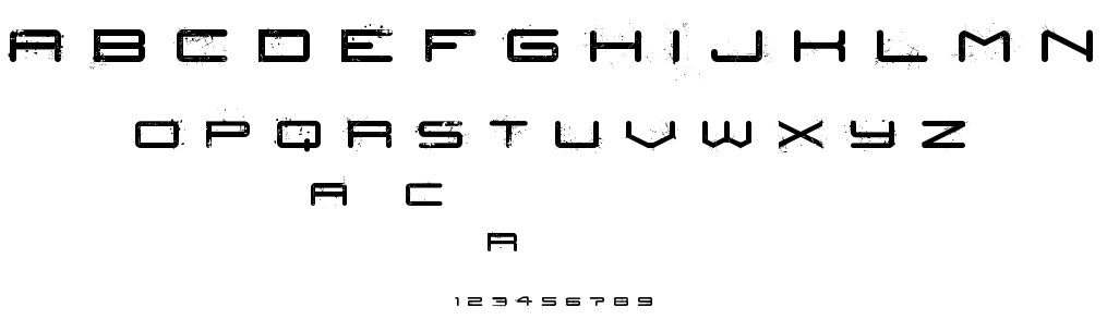 Car Crash font