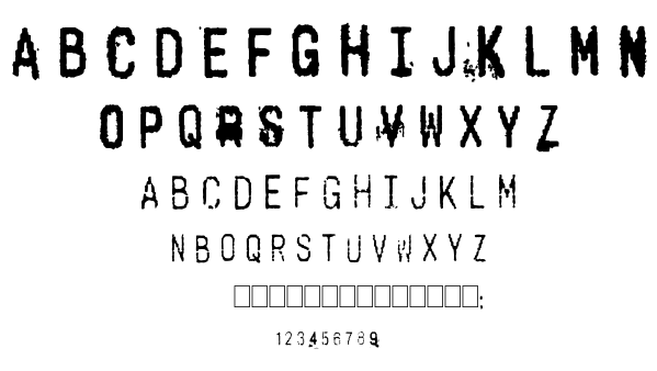 Cashier font