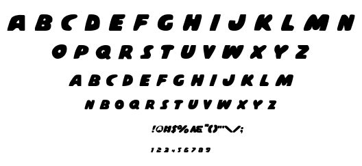 Casper Comics font