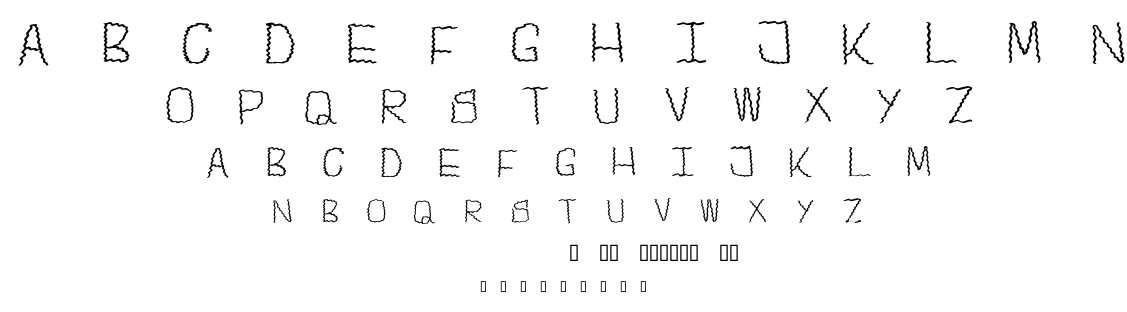 Centipede font