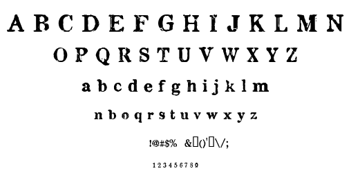 Chenier font