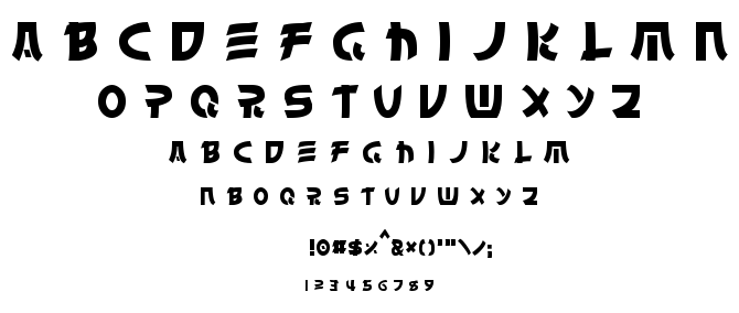 Chinyen font