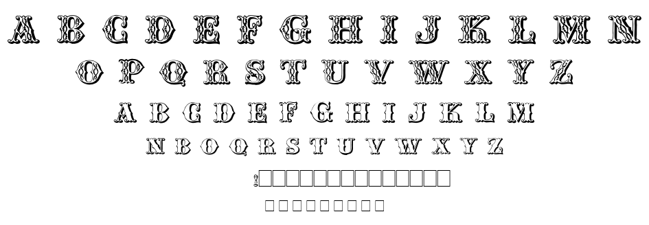 Chipperfield and Bailey font