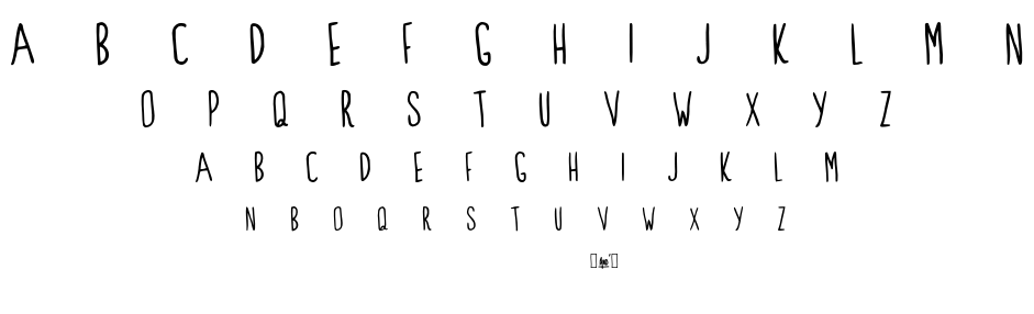 Clarks Summit font